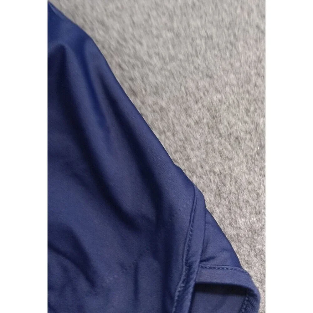 Pudolla Men's Sportswear Navy Blue Shorts Large Lined Zippered Pockets New Tag